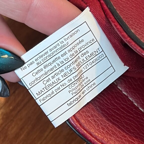 Unbranded Vintage Burgundy Vegan Leather Handbag - Picture 8 of 9